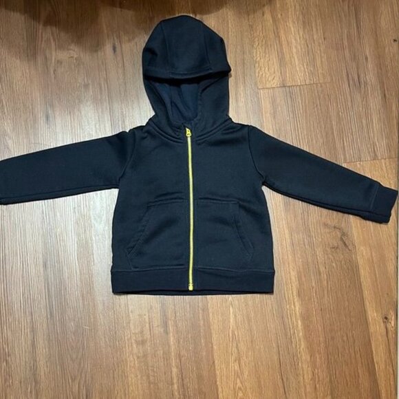 Dip Black Baby Hoodie with Yellow Zipper (18–24M) - Picture 2 of 7